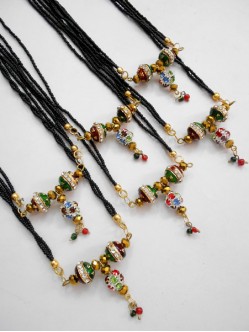 Meenakari Mangalsutra (6 Pcs)